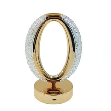 Imagem de Luminária Oval LED de Mesa com USB