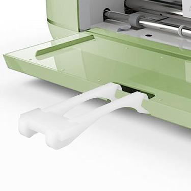 Imagem de Extensor de bandeja para Cricut Maker3 Maker Series, extensor de tapete de corte, suporte extensor, bandeja compatível com acessórios Cricut Mat Accessories (branco)