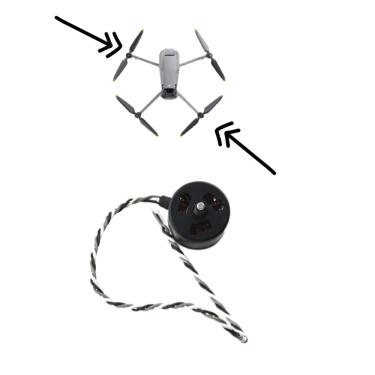 Imagem de Motor Cw Para Drone Dji Mavic 3 Series ( Todos )