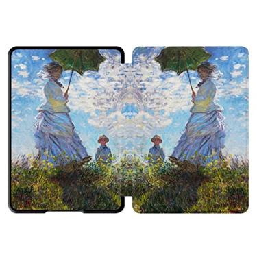 Imagem de Yzlvigrous Capa para Kindle Paperwhite 12ª Geração/Colorsoft Signature Edition 2024 de 7", Capa com Recurso de Repouso/Despertar Automático, Modelo: SA568B/SA569P/SA59CP, Capa Ultrafina