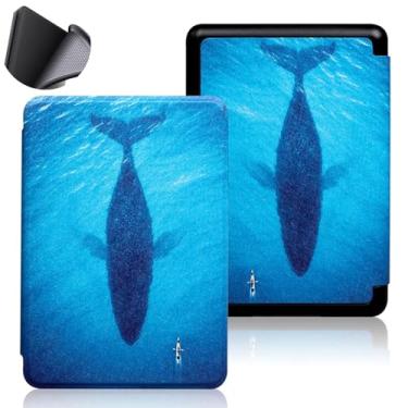 Imagem de Yzlvigrous Capa para Kindle Paperwhite 12th/Colorsoft Signature Edition 1ª Geração 2024, Tampa Traseira de TPU Macia de 7 Polegadas com Sono/despertar Automático, Modelo: SA59CP/SA569P/SA568B