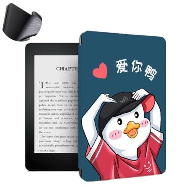 Imagem de Yzlvigrous Capa para Kindle Paperwhite 12th/Coloroft Signature Edition 1ª Geração 2024, Tampa Traseira de TPU Macia de 7 Polegadas com Sono/despertar Automático, Modelo: SA569P/SA59CP/SA568B