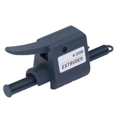 Imagem de FTVOGUE Extrusora de Pasta de Solda Design Portátil de Saída Precisa, Com 2 Bicos, Caixa de Plástico, Fácil Operação para Dispensador de Fluxo de Solda, Extrusão de Cola