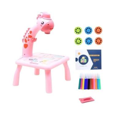 Imagem de Mini Projetor LED Infantil: Mesa De Luz Para Desenho Artístico, Brinqu