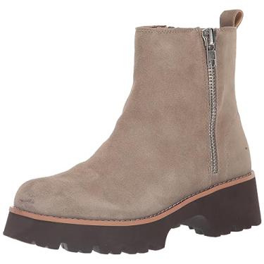 Imagem de Blondo Bota feminina Valen impermeável no tornozelo, Camurça Fallen Rock, 35