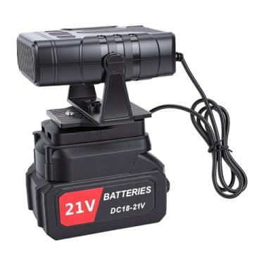 Imagem de Hyuduo Aquecedor Elétrico de Espaço Aquecedor Portátil Alimentado por Bateria Com 2 Opções de Modo e Portas USB Duplas para Uso Interno e Externo Em Tendas, Carros, Escritórios (plugue americano)