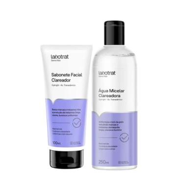 Imagem de Kit Labotrat Sabonete Facial Clareador Água Micelar 250ml