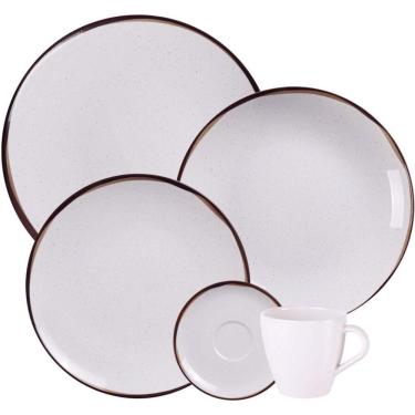 Imagem de Aparelho De Jantar E Chá Canyon Em Porcelana Com 20 Peças - Tramontina