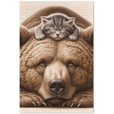 Imagem de Unicórnios roxos personalizados, cenário fantástico, quebra-cabeças para adultos, 1000 peças, presentes de festa de elefante branco, natureza, quebra-cabeças, arte de animais, 75 x 40 cm