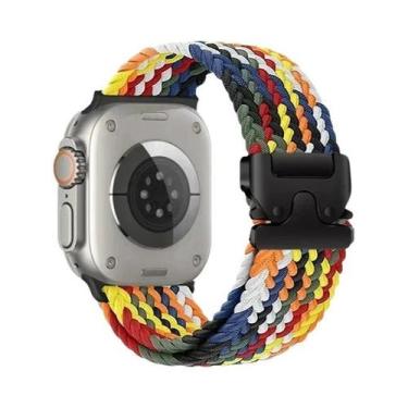 Imagem de Pulseira Trançada Solo Loop De 49mm 46mm 44mm 45mm 42mm 40mm 41mm Para