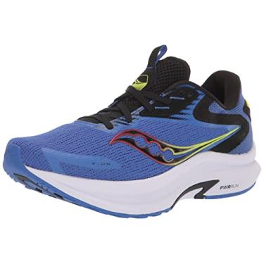 Imagem de Saucony Tênis de Corrida Axon 2 Masculino, Raz/Ácido Azul, 13
