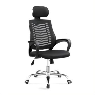 Imagem de Cadeira de Escritório Ergonômica Profissional - Tela Mesh Respirável e Ajuste de Profundidade