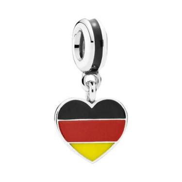 Imagem de Pingentes De Coração Com Bandeiras De 31 Países Para Joias DIY Feminin