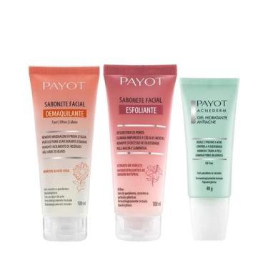 Imagem de Payot Facial Sab Dem 100ml + Sab Esf 100ml + Acnederm Gel Hidra 40ml