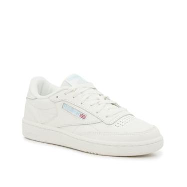 Imagem de Reebok Tênis feminino Club C 85, Giz/azul/giz, 39