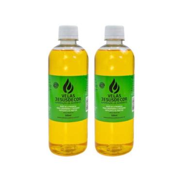 Imagem de Fluídos Citronela 500ml Espanta Mosquito Insetos Para Vela Lamparina -