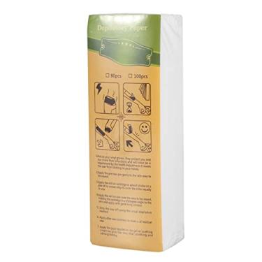 Imagem de SIWOTED 100 folhas/saco perna braço axila remoção de pelos depilatório não tecido depilador tira de papel