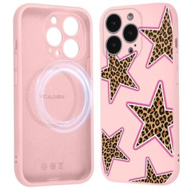 Imagem de Vulfwela Capa de telefone Cute Star para iPhone 16 Pro Max - Compatível com Magsafe, capa de design de estrelas estéticas para mulheres meninas adolescentes, telefone protetor feminino macio e fino