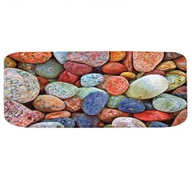 Imagem de Tapetes antiderrapantes Ainoli Tapetes para cadeiras de escritório Tapetes Banheiro Tapete de cozinha (60cm×180cm)