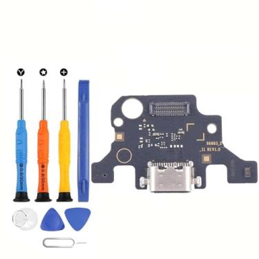 Imagem de Conector Dock para Samsung Galaxy Tab A9 Plus Porta de carregamento Cabo flexível de substituição para SamsungTab A9+ Plus 11 polegadas X210 USB Conector Dock Board com ferramentas