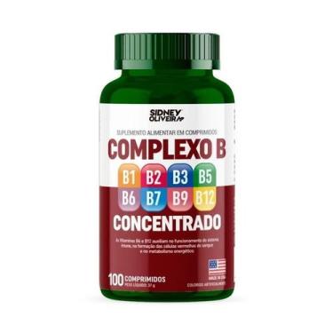 Imagem de Suplemento Complexo B 100 Comprimidos Sidney Oliveira