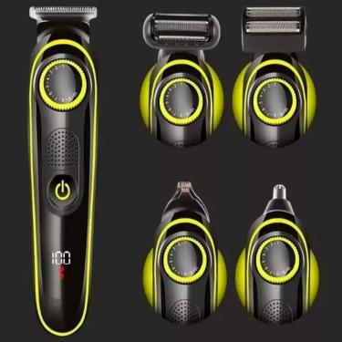 Imagem de Barbeador Portátil Kit Corte Bivolt 5 Em 1