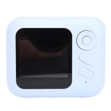 Imagem de KUIDAMOS Câmera Digital Portátil Com Impressão Térmica de 48MP Câmera de Fotografia Com Tela de 2 Espaços para Viajantes Familiares ABS, Silicone (Azul)