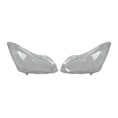 Imagem de Compatível com subaru xv 2018 2019 2020 2021 2022 frente do carro farol lente capa escudo farol substituir tampa da lâmpada de vidro(2pcs Left and Right)
