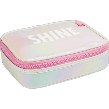 Imagem de Estojo box academie shine rosa tilibra