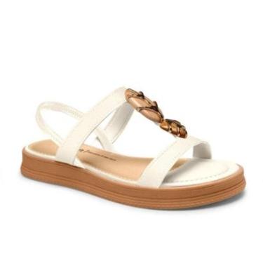 Imagem de Sandália Feminina Moda Dakota Flatform Y9453 - Branca-Feminino