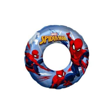Imagem de Boia Circular Infantil SpiderMan 56cm Inflável até 30kg - Etilux