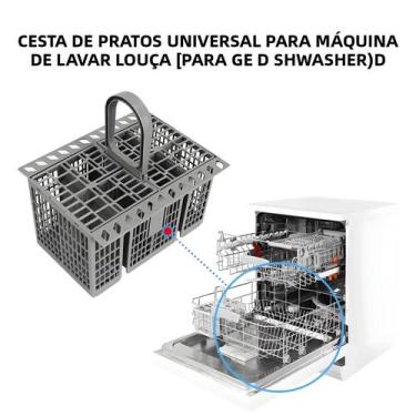 Imagem de Cesto De Talheres Portátil Destacável Para Lava-Louças, Organizador Mu