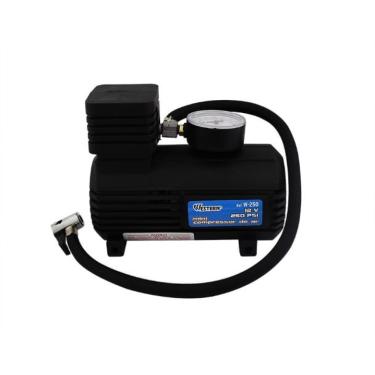 Imagem de Mini compressor de ar preto 12V