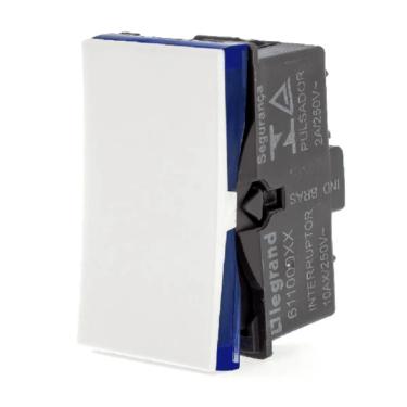 Imagem de Interruptor Simples 10A 250V Branco Legrand Pial Plus+