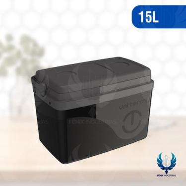 Imagem de  Caixa Térmica Unitermi Floripa 15L  Preta