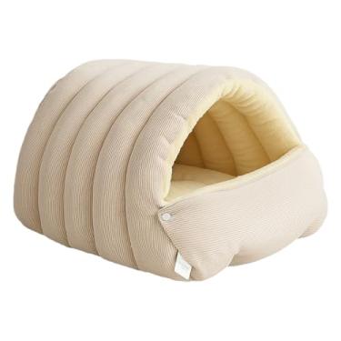 Imagem de Cama para animais de estimação – ninho lavável para dormir no inverno | casinha de cachorro interna – para filhotes, gatinhos, animais, sala de estar, quarto, varanda, apartamento