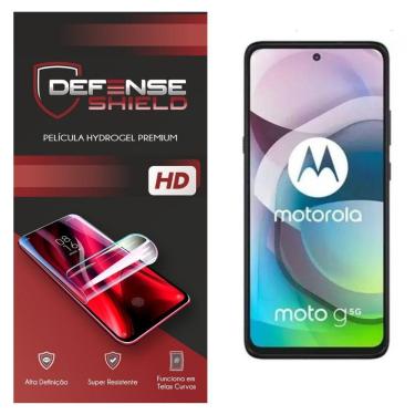 Imagem de Pelicula Hydrogel Premium Proteção Frente + Verso Para Moto G 5g Defense Shield