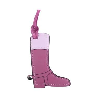 Imagem de Pingente De Couro Colorido Artesanal Para Bolsa E Botas - Acessório Ar