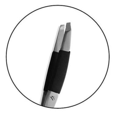 Imagem de Pinça Chanfrada Profissional para Sobrancelhas TW-1357 Klass Vough