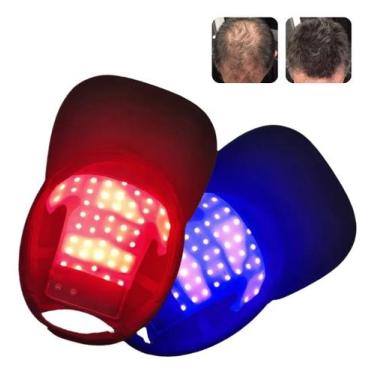 Imagem de Boné Capilar Laser LED Anti-Queda Cabelo Terapia Luz - Premium