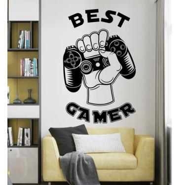 Imagem de Adesivo de parede  gamer, jogos, video game - Ambiente dekorado, 40cm,