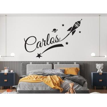 Imagem de Adesivo de parede  fantasia - Ambiente dekorado, 50cm, preto