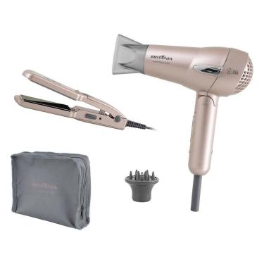 Imagem de Kit Secador e Chapinha Britânia Travel-Feminino