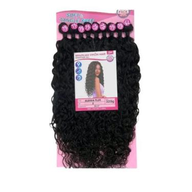 Imagem de Cabelo Cacheado Brazilian Virgin Hair Sleek Bio Vegetal Estilo Alessia