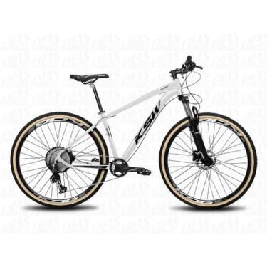 Imagem de Bicicleta Aro 29 KSW XLT 12 Velocidades e Freios Mecanico, Branco, Pre