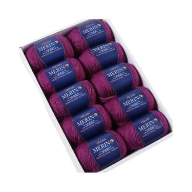 Imagem de Fio De Lã Fina De 500g Para Tricô Artesanal DIY, Moda De Outono E Inve