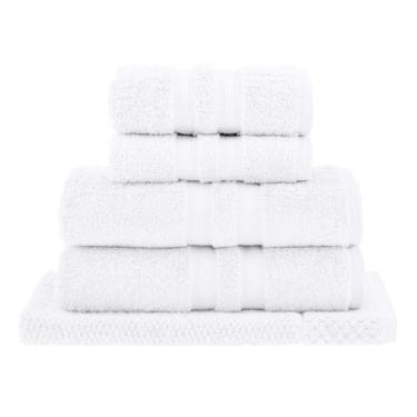 Imagem de Kit Jogo De Toalhas Buddemeyer 5 Peças Algodão Egipcio Banhão Gigante 