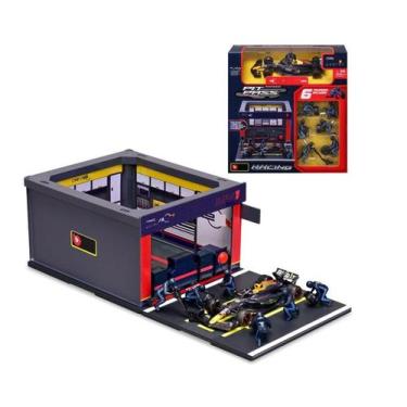 Imagem de Diorama Garagem de Pit-Stop Oracle Red Bull Racing RB20 - Max Verstapp