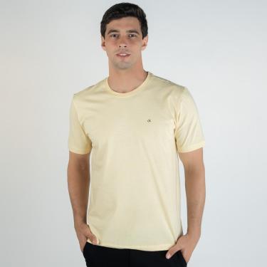 Imagem de Camiseta Calvin Klein Minimalist Amarela-Masculino