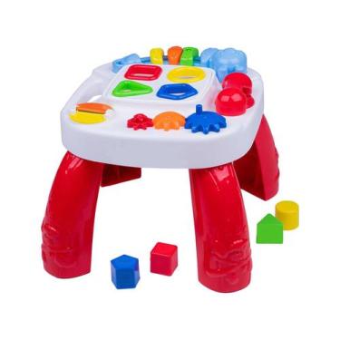 Imagem de Mesa Didática Infantil Play Time Para Bebê Verde - Cotiplas - Cotiplás